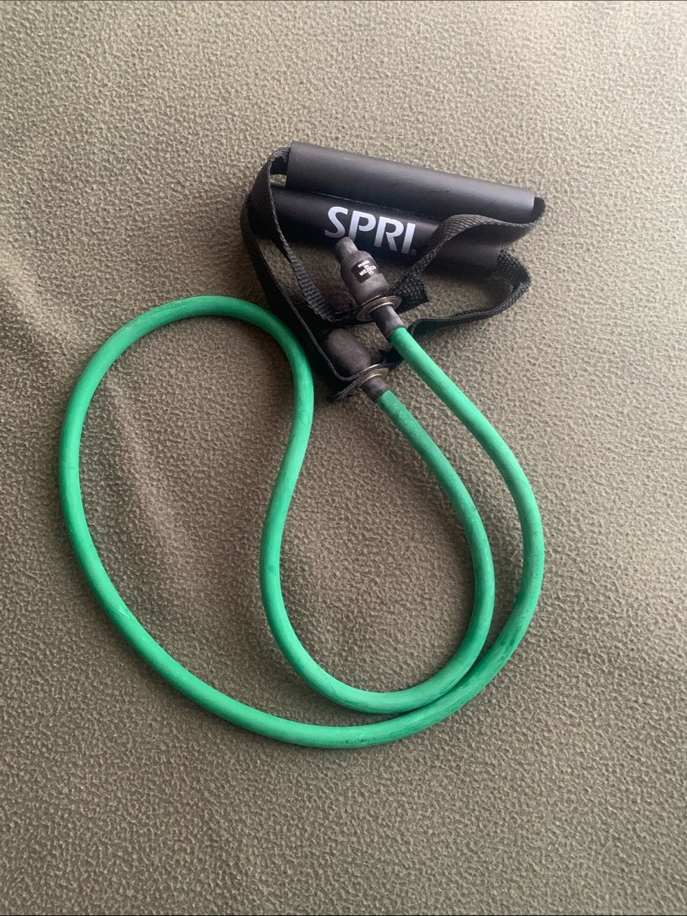 Spri purple, blue and green exercise bands with door attachment. - Picture 7 of 7